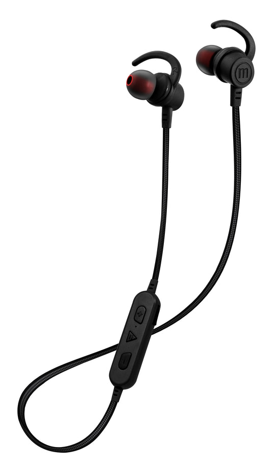 Audífonos inalámbricos Maxell Bluetooth Solid+ Negro