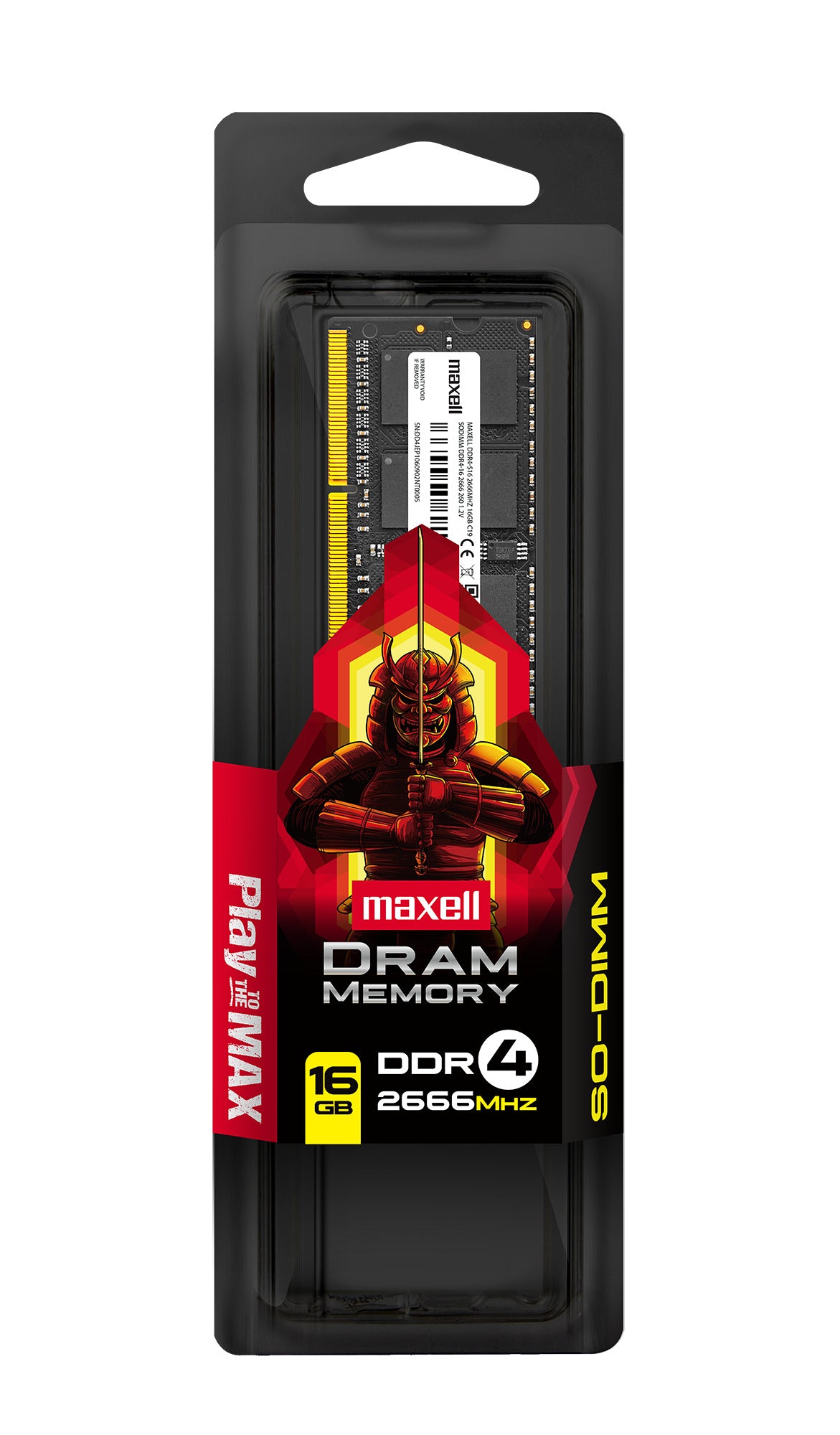 Memoria RAM SODIMM DDR4 16GB 2666MHz Maxell