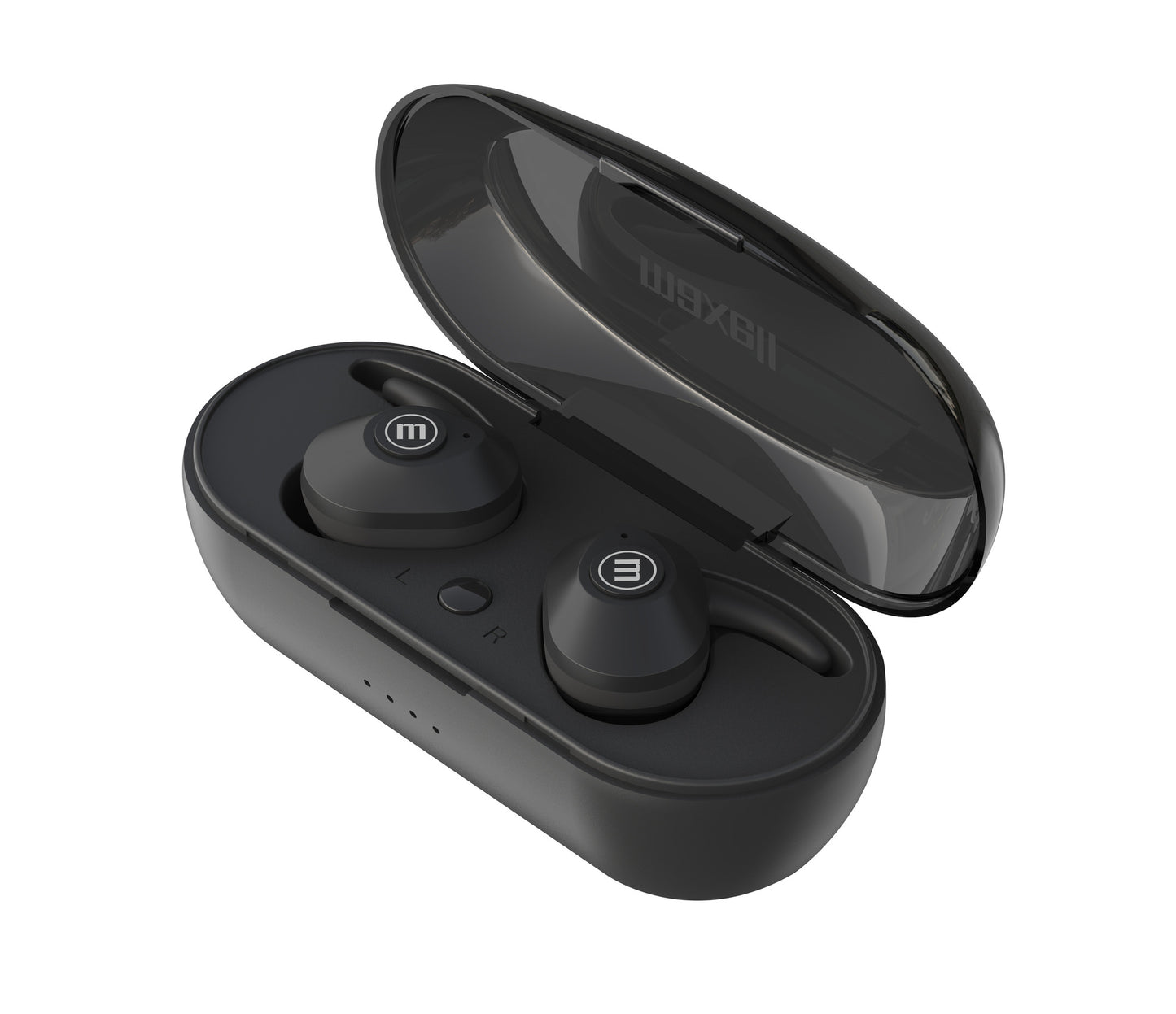 Audífonos Inalámbricos Maxell MiniDuo Bluetooth Tws Con Micrófono Negro
