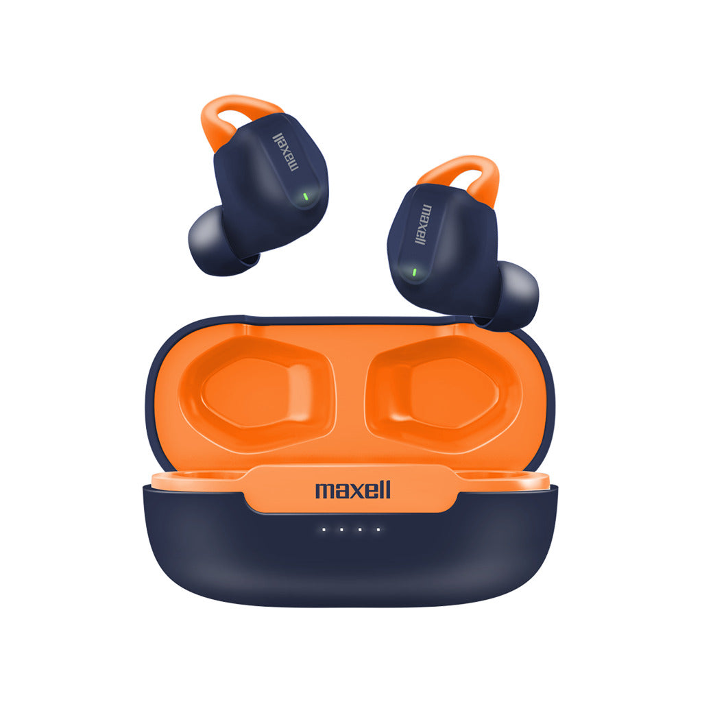 Audífonos inalámbricos Maxell Bluetooth MaxPods 35 Horas Azul