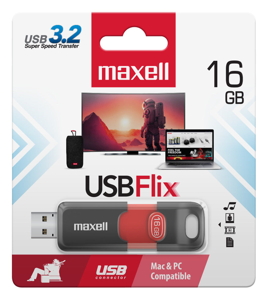 Pendrive Maxell FLIX 16GB 3.2
