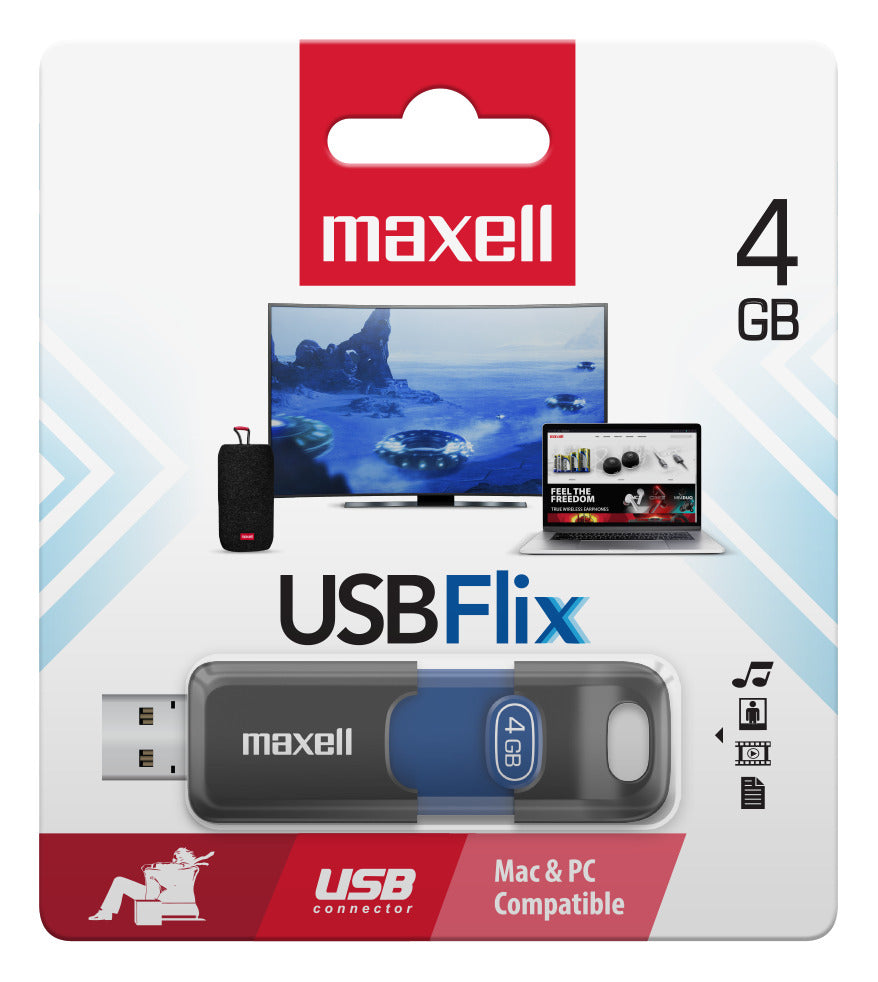 Pendrive Maxell FLIX 4GB 2.0