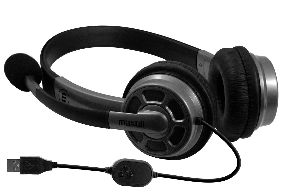 Audífonos Maxell Estereo Con Microfono 1.8Mts