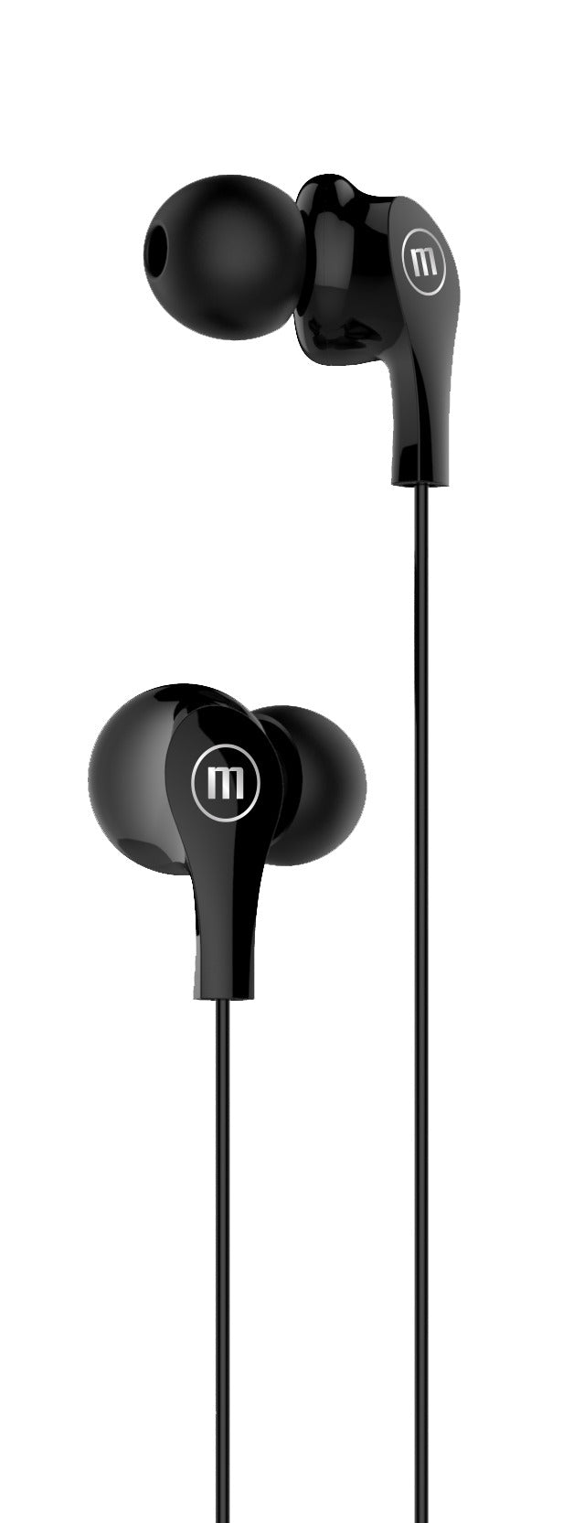 Audífonos Maxell In Ear Estéreo Con Microfono Negro