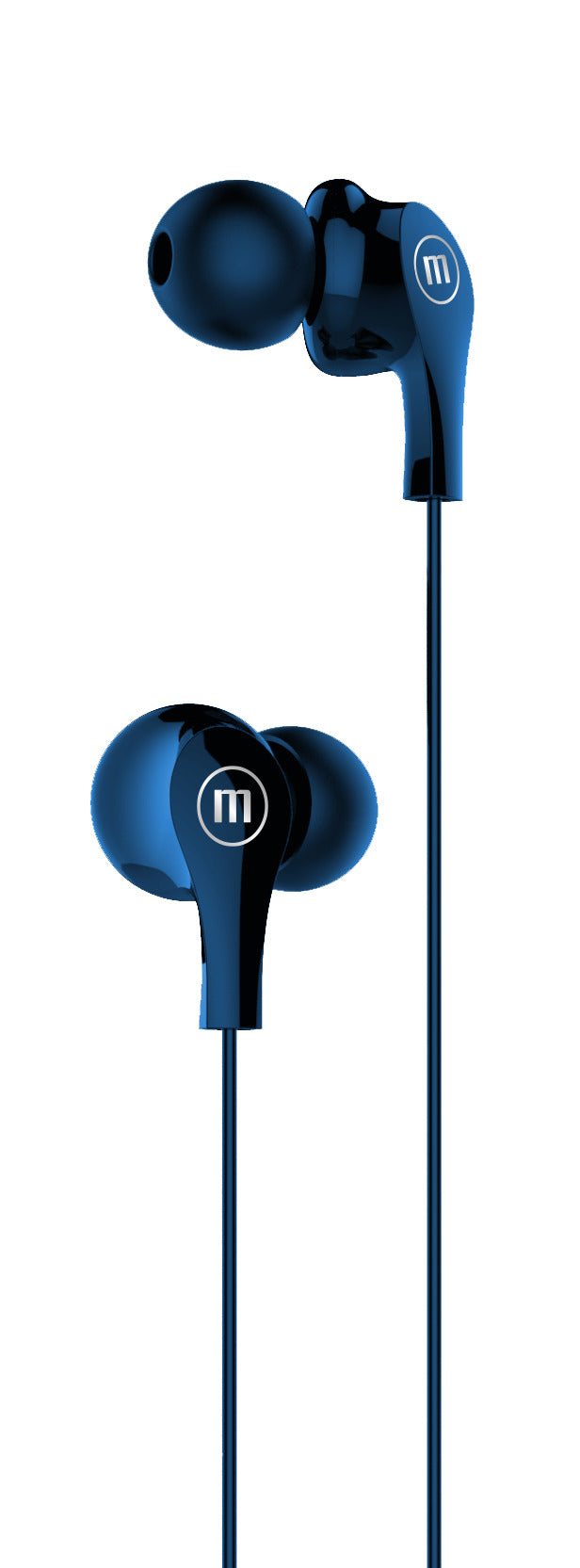 Audífonos Maxell In Ear Estéreo Con Microfono Azul