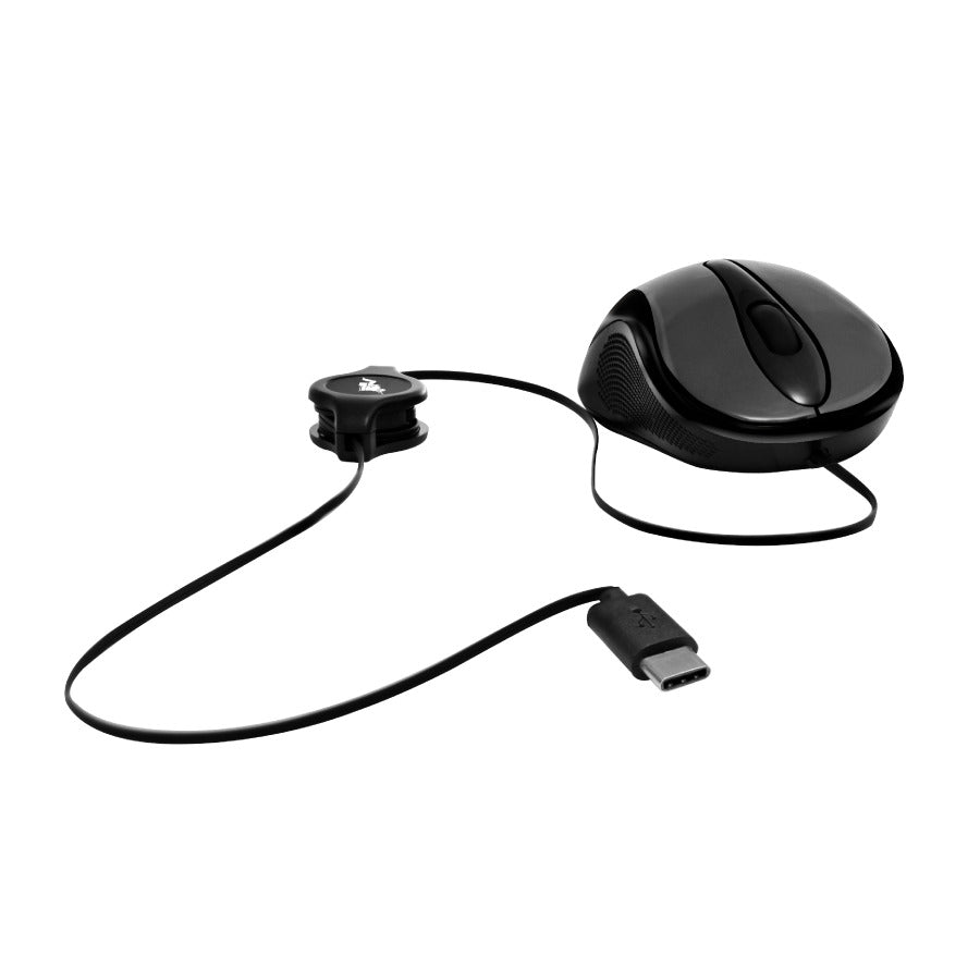 Mouse Retráctil Maxell Tipo C 1200Dpi