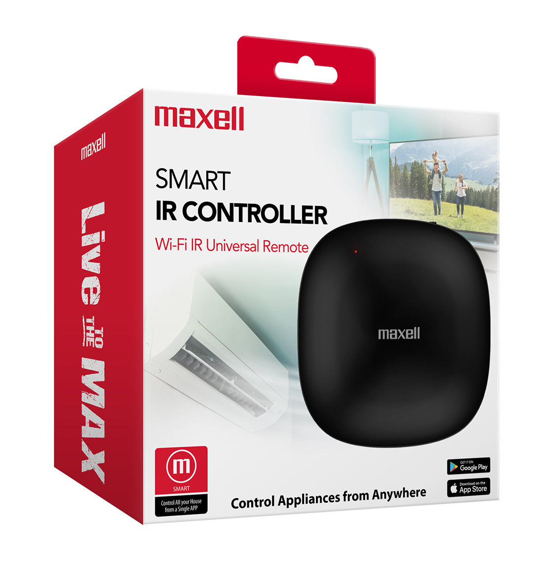 Control Remoto Smart Home Universal Ir Controller Maxell