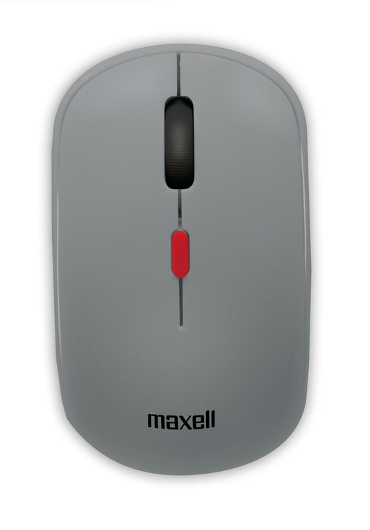 Mouse Inalámbrico Maxell 1600 DPI MOWL-100 Gris