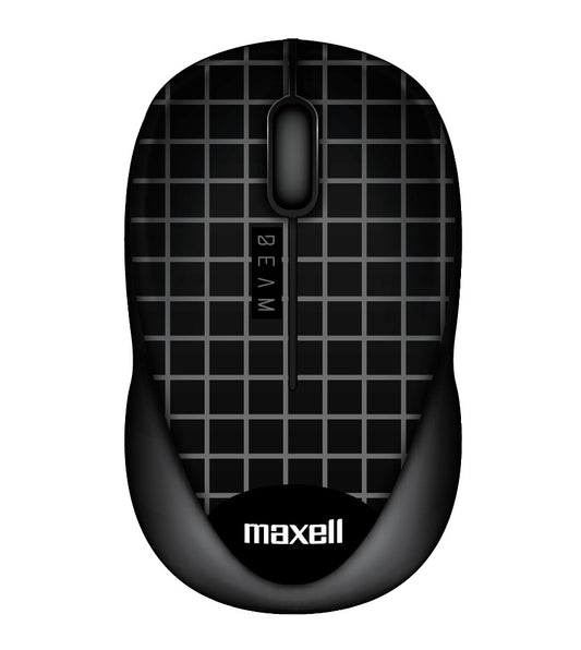 Mouse Óptico Inalámbrico Maxell Trace 1600 Dpi 2.4ghz Negro