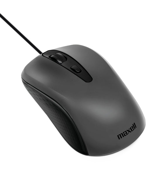 Mouse Óptico Maxell Usb MOWR-101 3600DPI Gris
