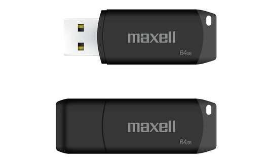 Pendrive Maxell USBPD 64GB 2.0 Negro