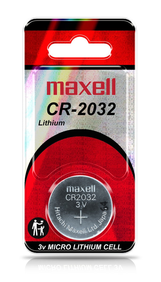Pila CR2032 3v Maxell Tipo Botón Original