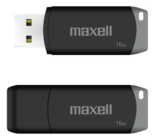 Pendrive Maxell USBPD 16GB 2.0 Gris