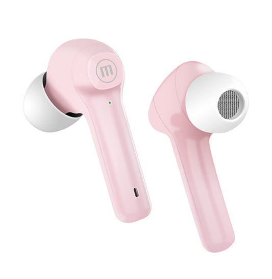 Audífonos Maxell Tws Bluetooth Dynamic Rosado
