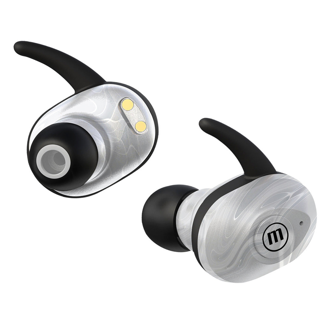 Audífonos Inalámbricos Maxell MiniDuo Bluetooth Tws Mic Blan