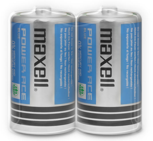 Pilas Tipo D Carbon Maxell 2 Unidades