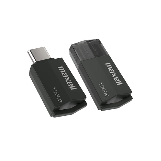 Pendrive Maxell Usbtc Tipo C 128gb 3.2 Negro