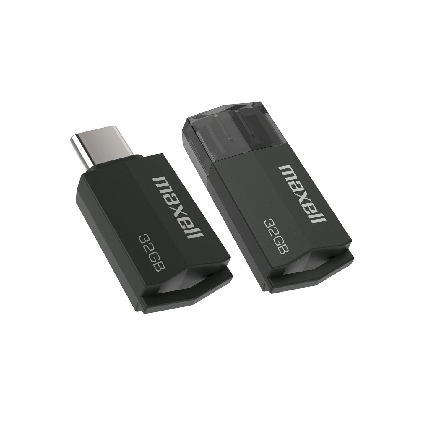 Pendrive Maxell Usbtc Tipo C 32gb 3.2 Negro