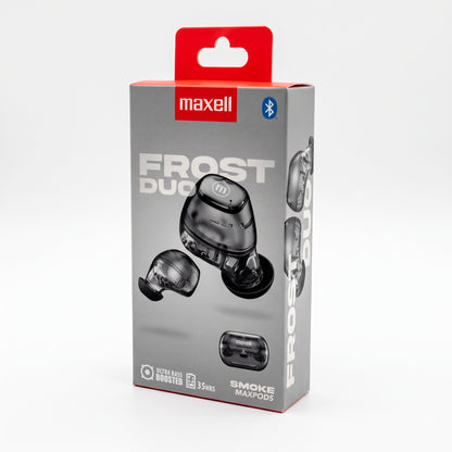 Audífonos Bluetooth Maxell MaxPods Frost Duo Ultra Bass TWS