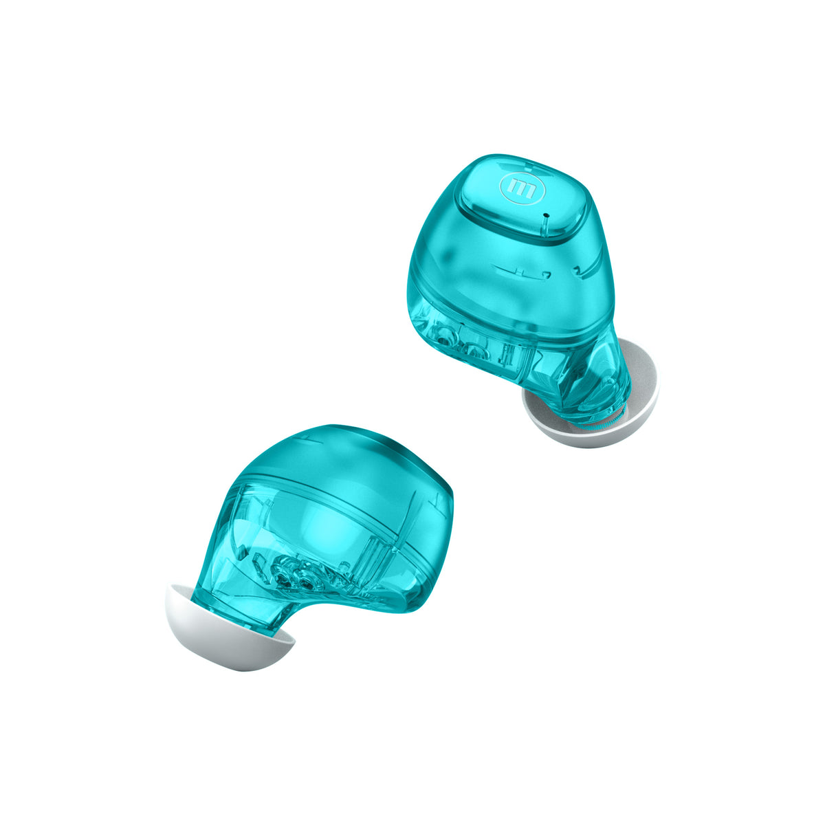 Audífonos Bluetooth Maxell MaxPods Frost Duo Ultra Bass TWS