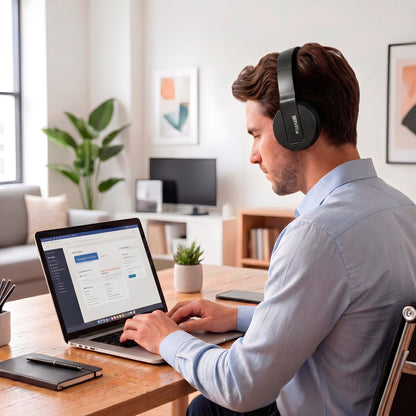 Audífonos Inalámbrico Bluetooth BT800 Micrófono 8 Horas