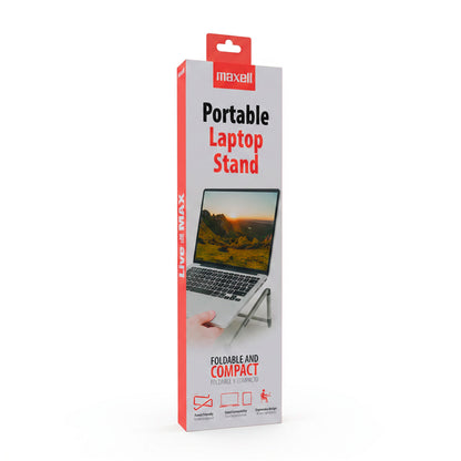 Soporte Notebook Maxell Plegable de Aluminio 10 a 17 Pulgadas