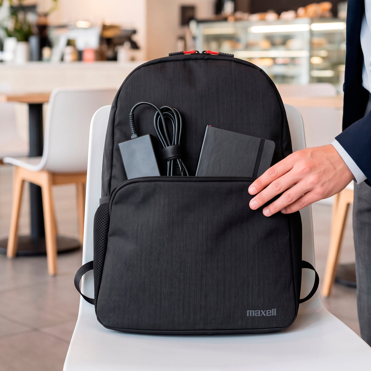 Mochila Notebook 15.6 Pulgadas Maxell Ultraligera con Funda Acolchada