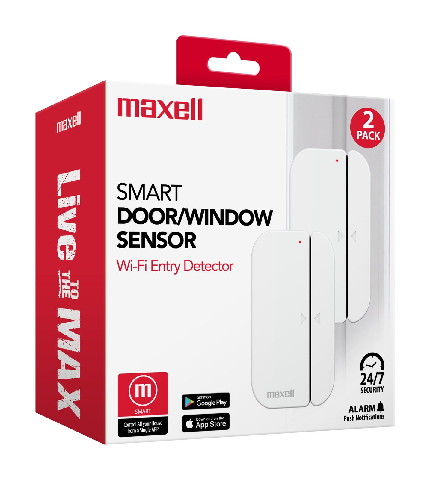 Sensor De Seguridad Para Puertas Y Ventanas Smarthome