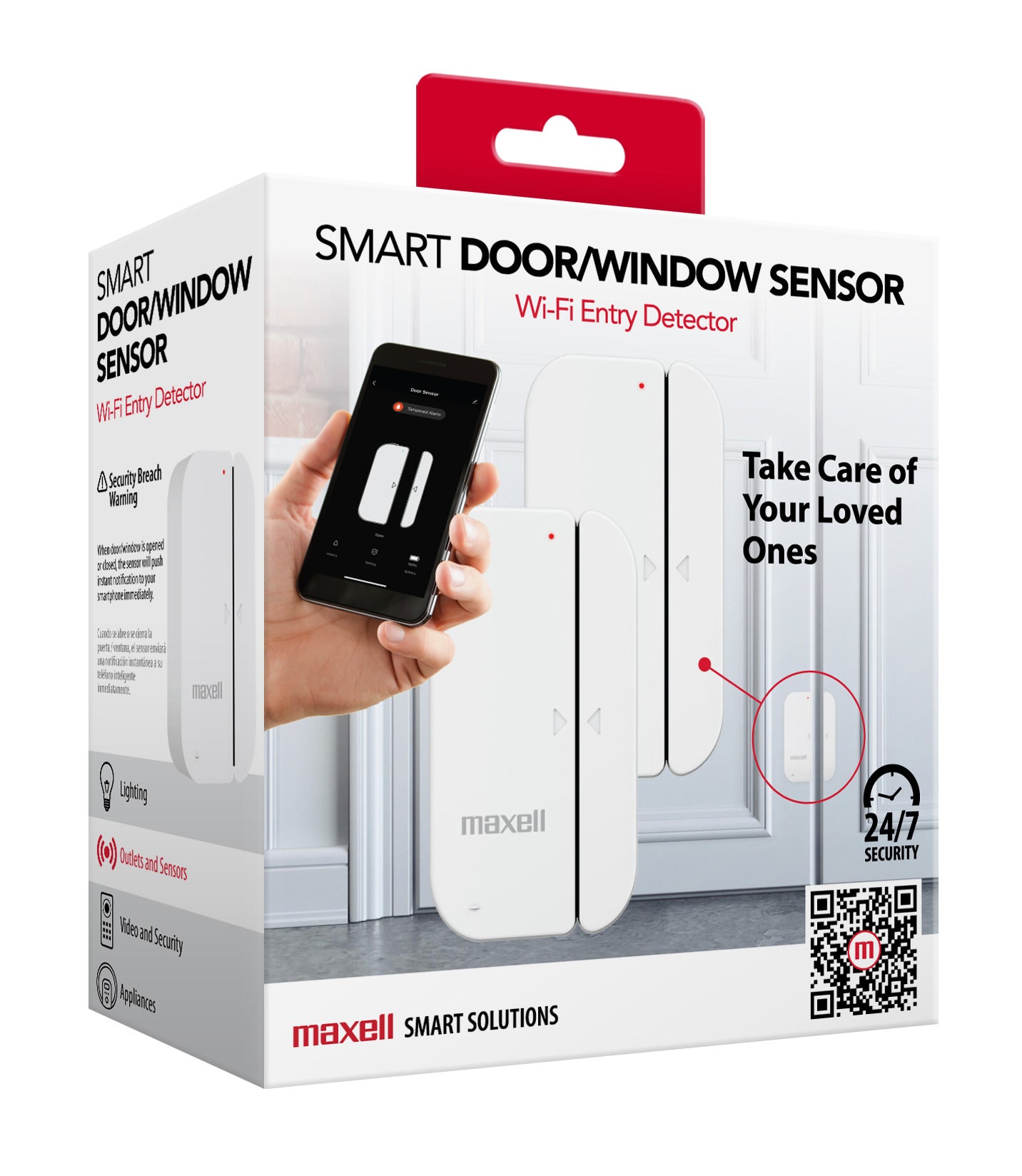 Sensor De Seguridad Para Puertas Y Ventanas Smarthome