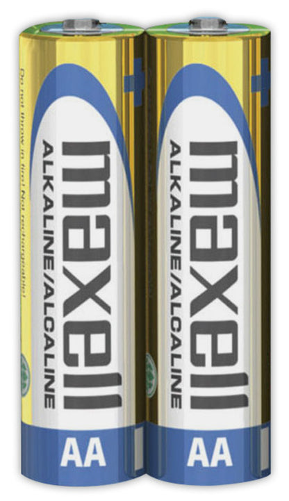 Pilas Alcalinas Maxell Tamaño AA 6 Unidades