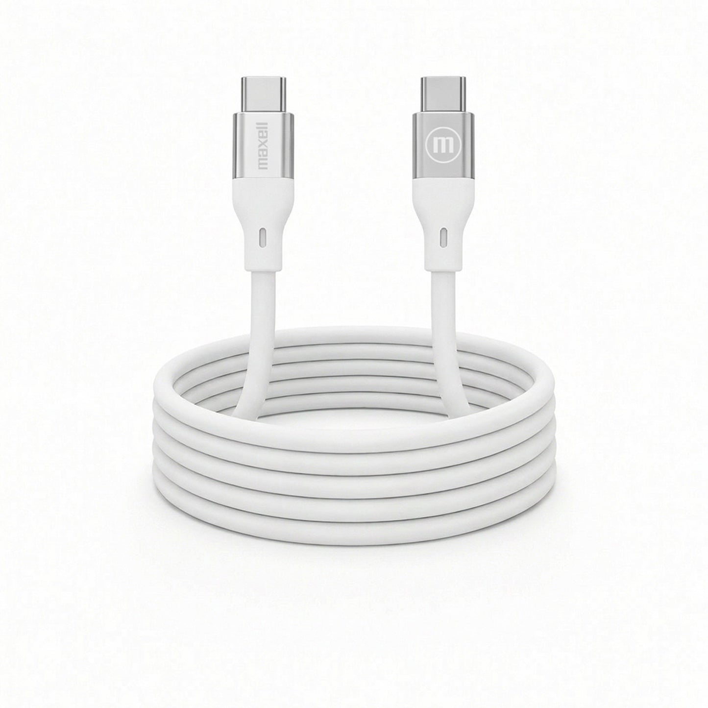 Cable Magnético 60W USB C a USB C Maxell 1.2 Metros Carga Rápida