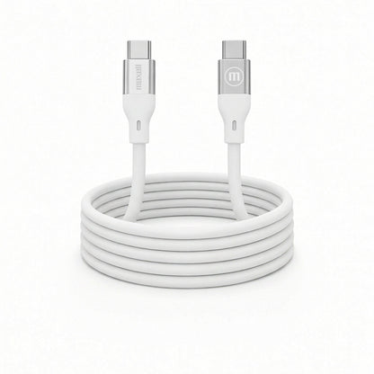 Cable Magnético 60W USB C a USB C Maxell 1.2 Metros Carga Rápida