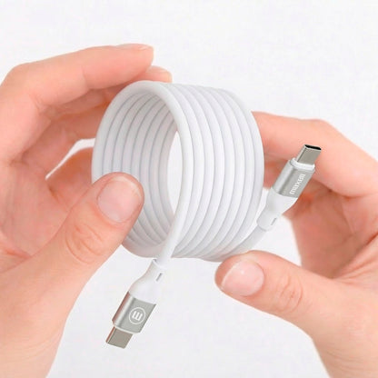 Cable Magnético 60W USB C a USB C Maxell 1.2 Metros Carga Rápida