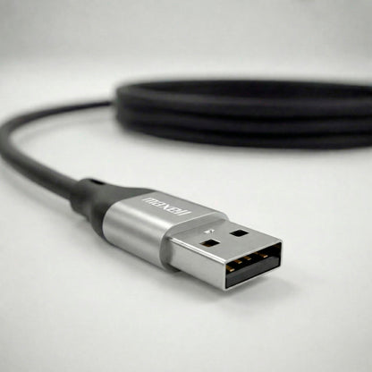 Cable Magnético 60W USB a USB C Maxell 1.2 Metros Carga Rápida Negro