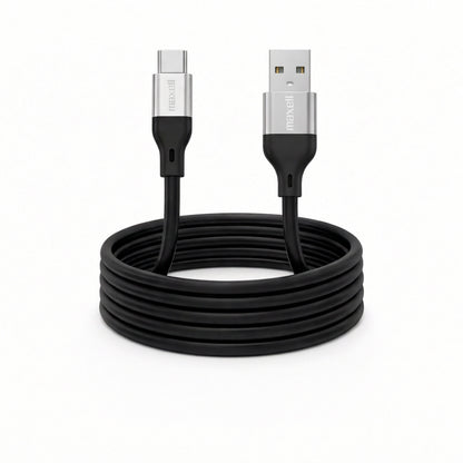 Cable Magnético 60W USB a USB C Maxell 1.2 Metros Carga Rápida Negro