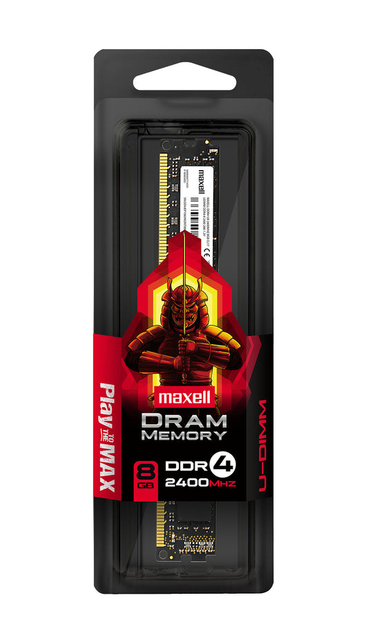 Memoria RAM DDR4 UDIMM 8GB 2400MHz Maxell