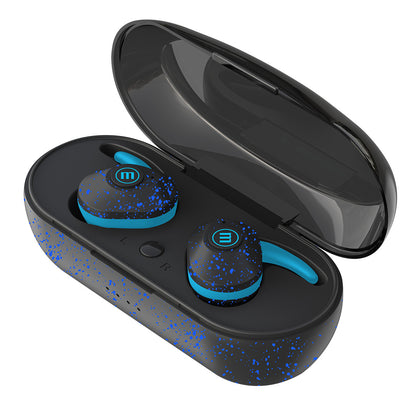 Audífonos Inalámbricos Maxell MiniDuo Bluetooth Tws Mic Azul