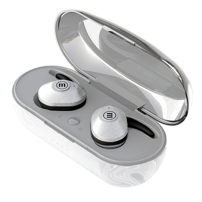 Audífonos Inalámbricos Maxell MiniDuo Bluetooth Tws Mic Blan