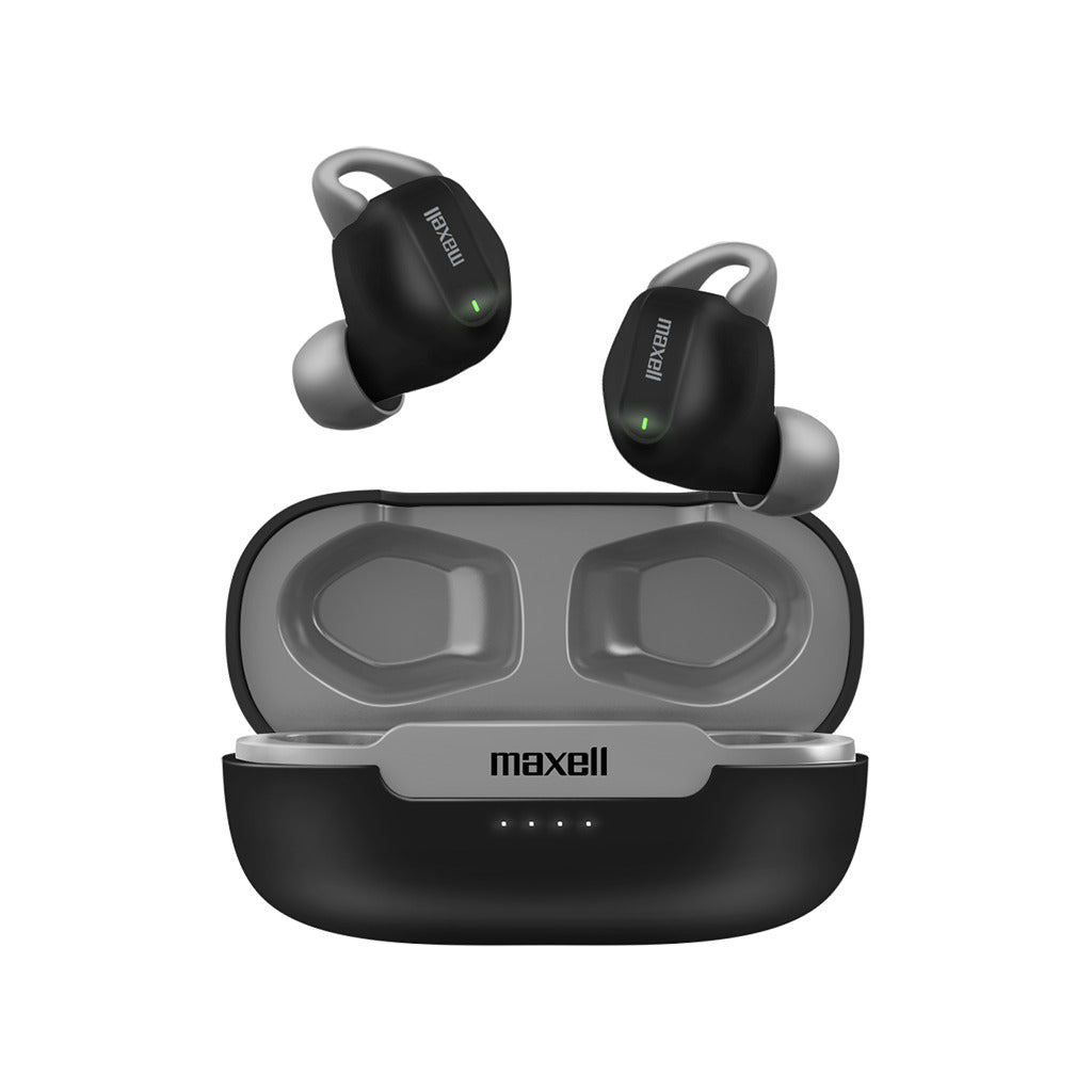 Audífonos inalámbricos Maxell Bluetooth MaxPods 35 Horas - Negro