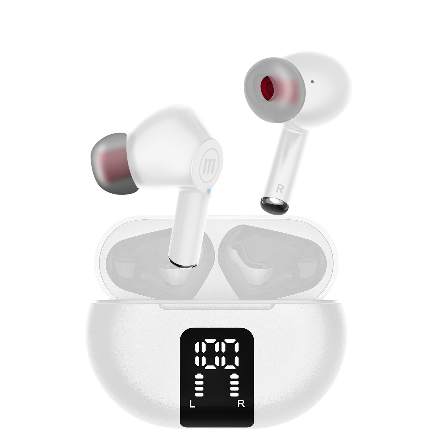 Audífonos Bluetooth Inalámbricos Maxell Cancelación de Ruido USB-C