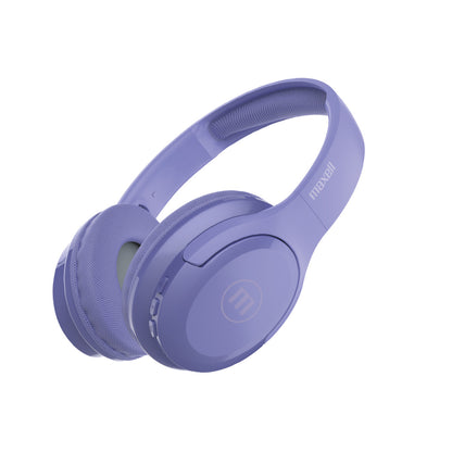 Audífonos Inalámbricos Maxell Bluetooth 30 Horas Purpura