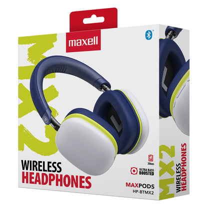 Audífonos inalámbricos Maxell Bluetooth MaxPods 24 Horas Gris