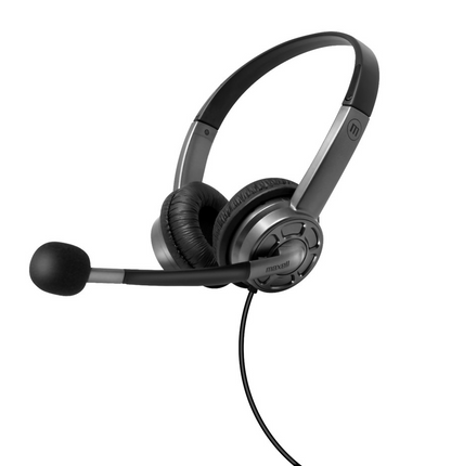 Audífonos Maxell Estereo Con Microfono 1.8Mts