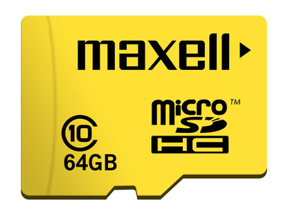 Tarjeta Micro SD Maxell 64GB CLASE 10
