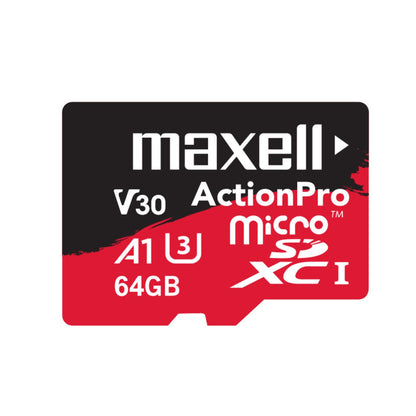 Tarjeta MicroSD Maxell 64GB UH-3 4K