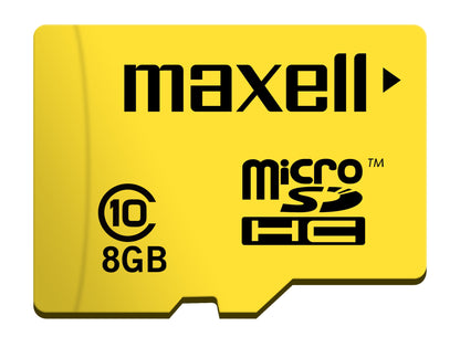 Tarjeta Micro SD Maxell 8GB CLASE 10