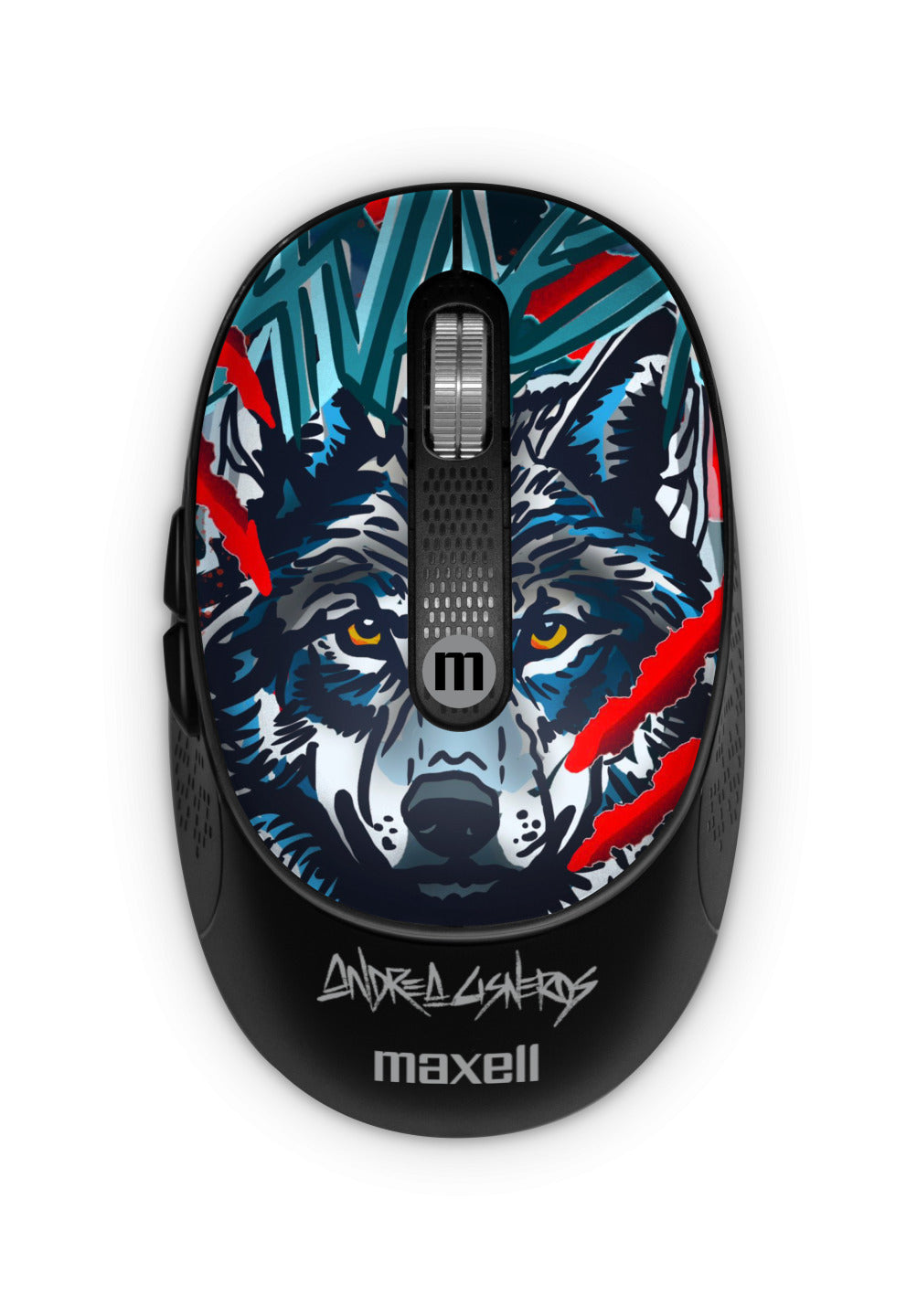 Mouse Inalámbrico Maxell Diseño Wild 4000dpi Usb/usb-c