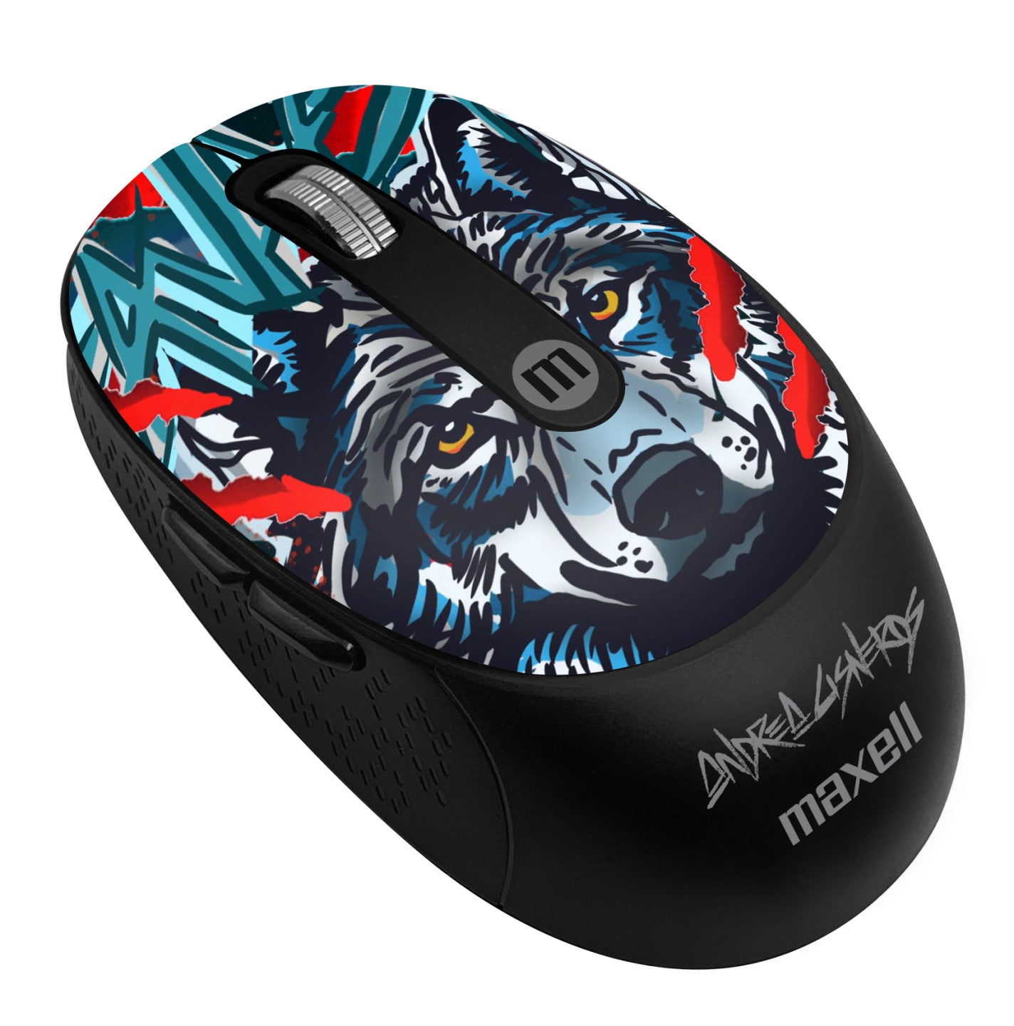 Mouse Inalámbrico Maxell Diseño Wild 4000dpi Usb/usb-c