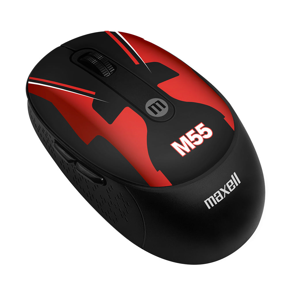 Mouse Inalámbrico Maxell Diseño Race 4000dpi Usb/usb-c M55
