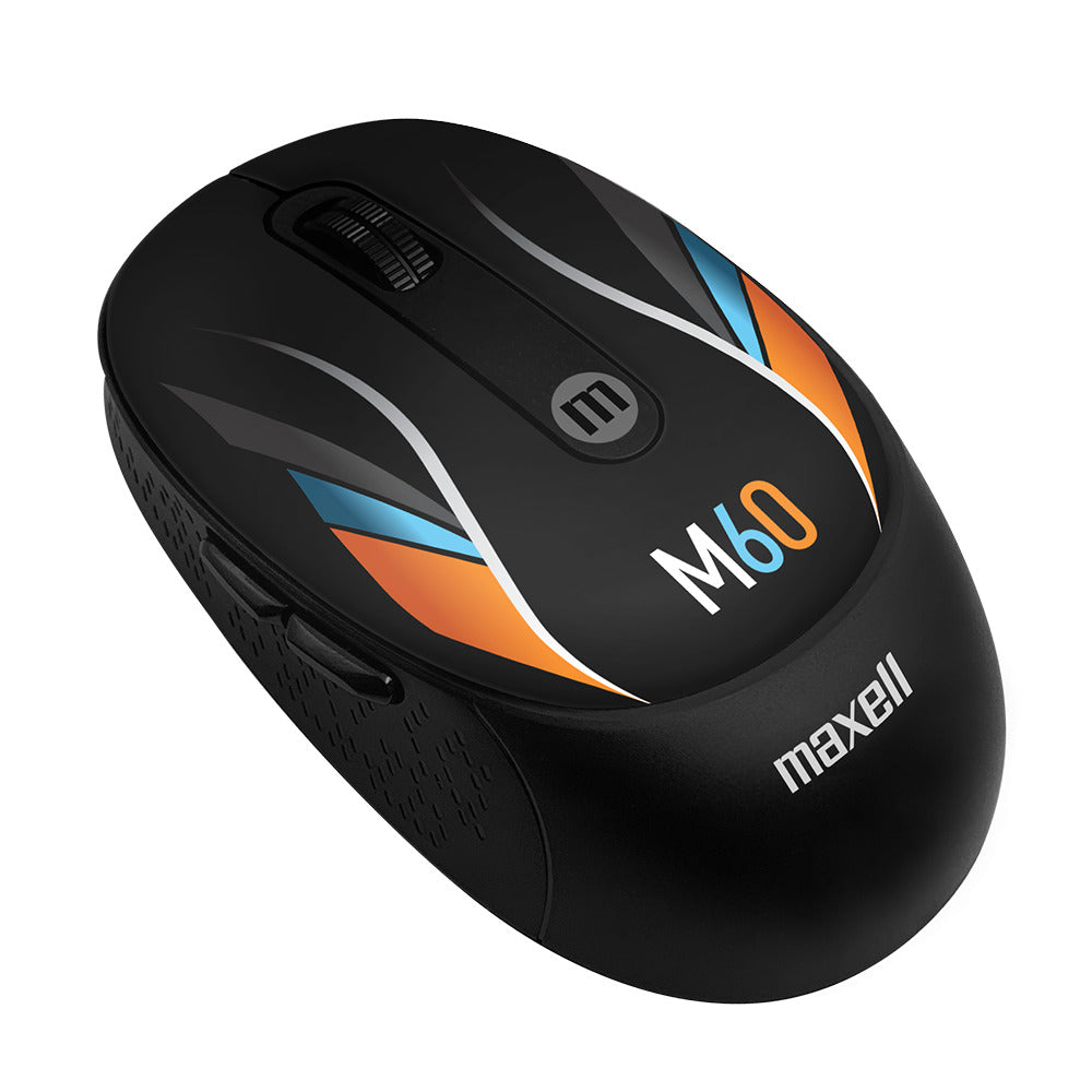 Mouse Inalámbrico Maxell Diseño Race 4000dpi Usb/usb-c M60